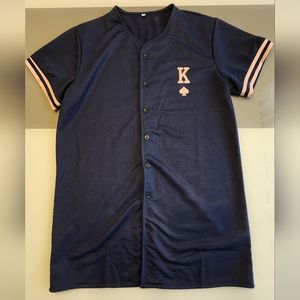 Men baseball jersey size M